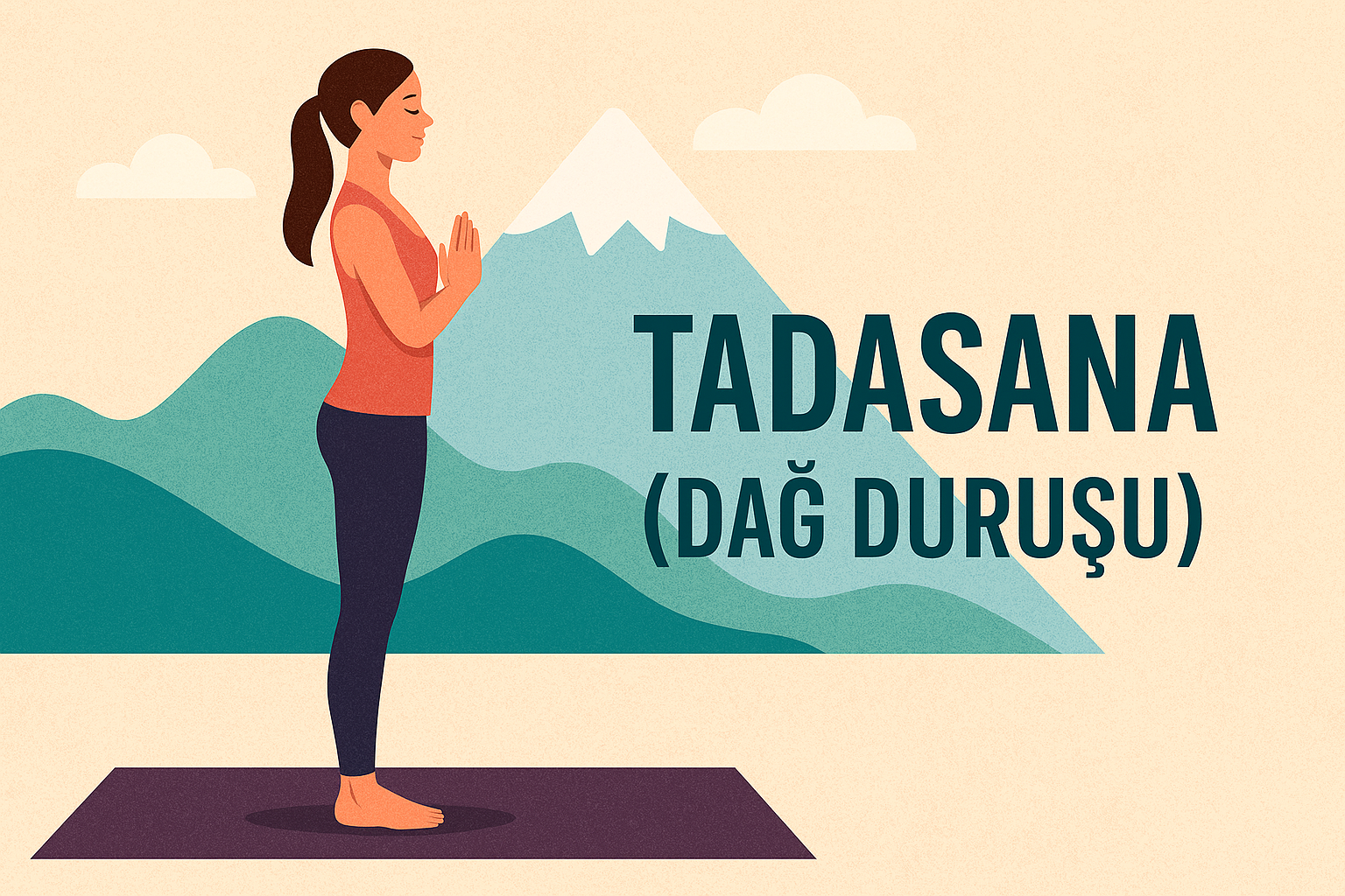 tadasana dağ duruşu