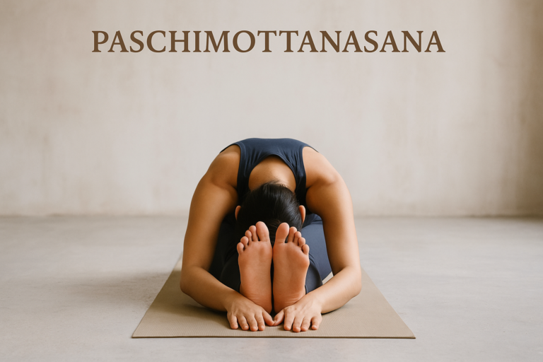 Paschimottanasana Oturarak Öne Eğilme Pozu
