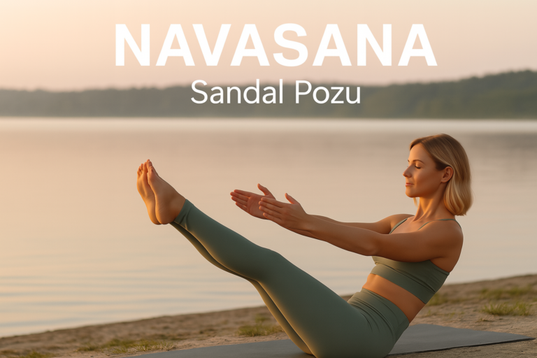 navasana sandal pozu