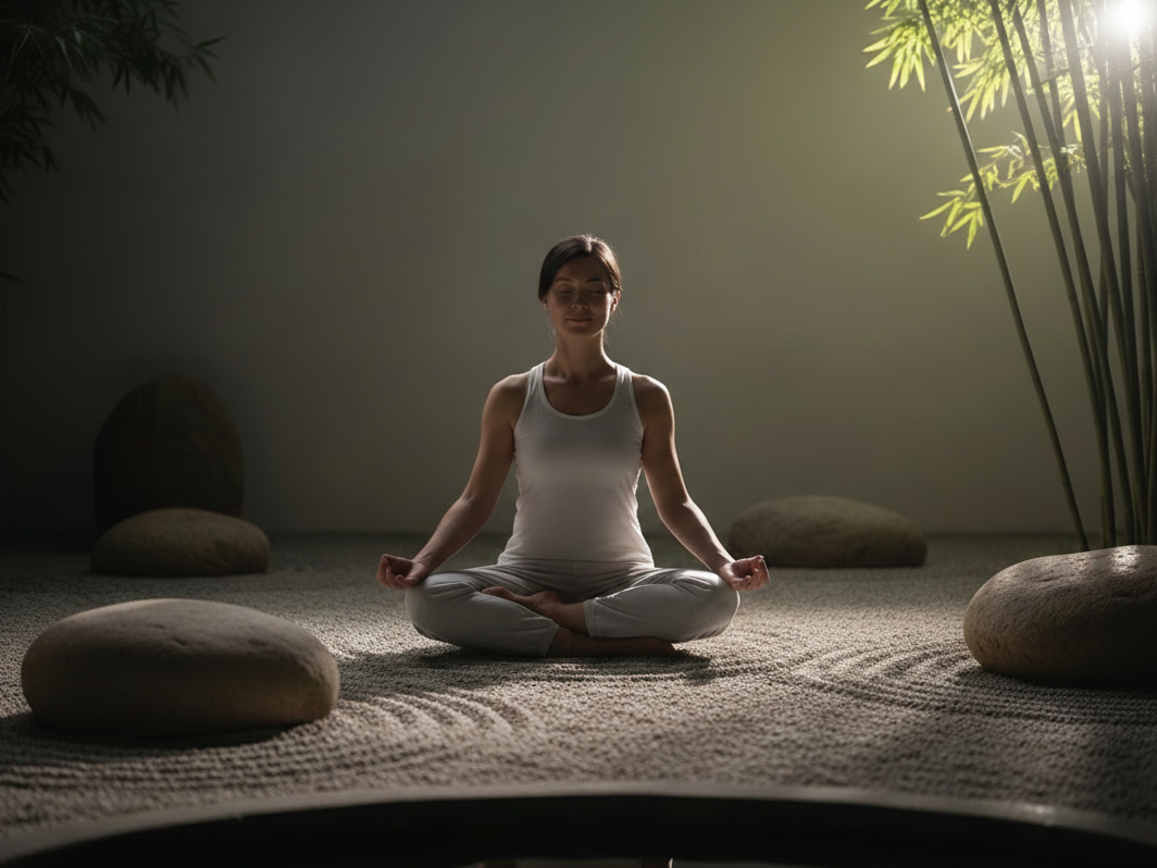 Padmasana Lotus Pozu